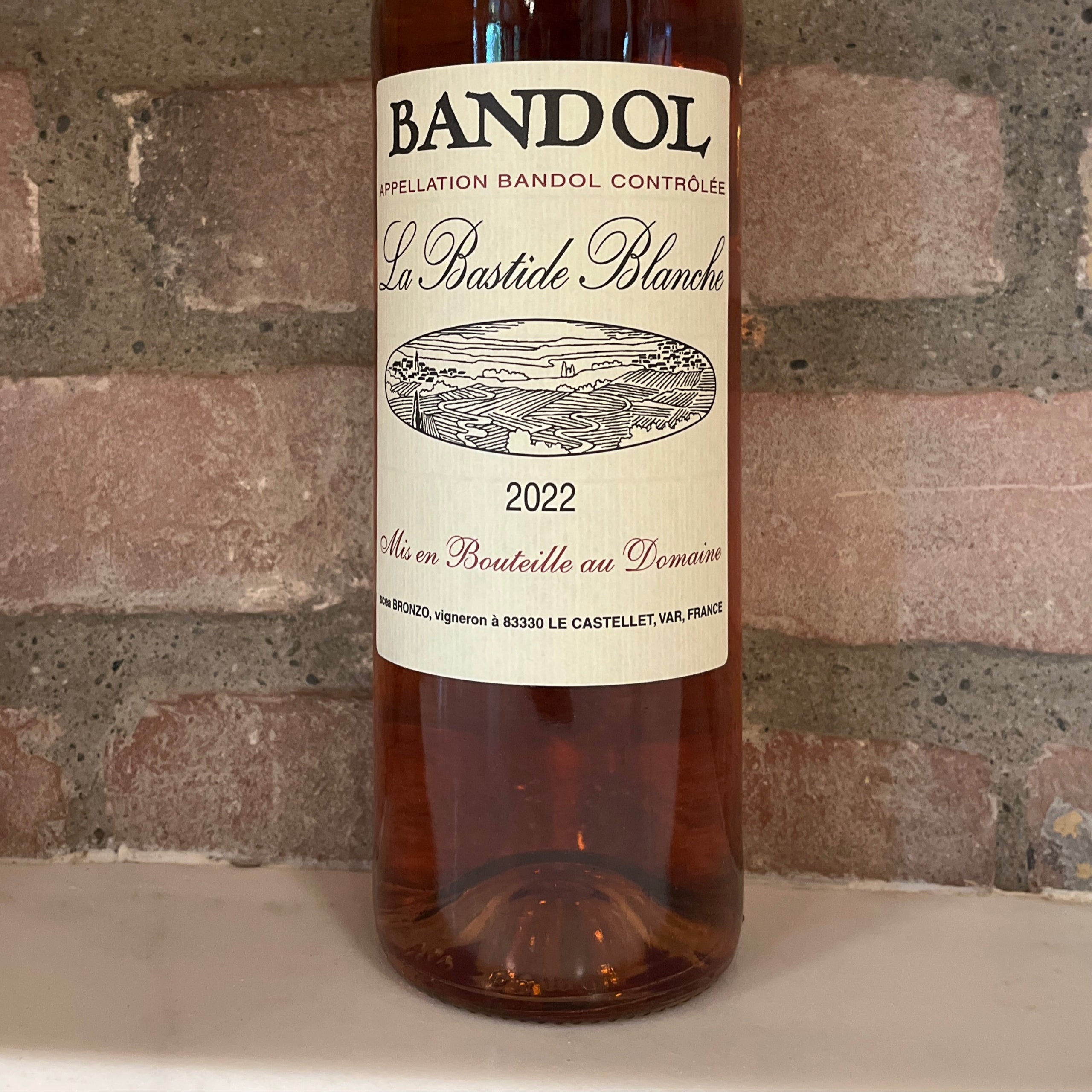 Dom. de la Bastide Blanche, Bandol Rose, 2022 Betty Wine Bar & Bottle Shop